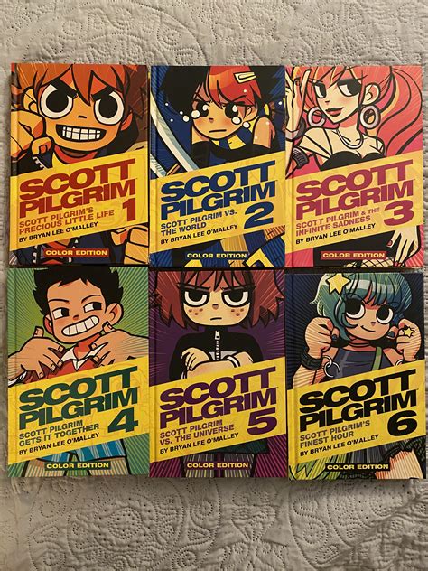 scott pilgrim 6 books collection set|how many scott pilgrim books are there.